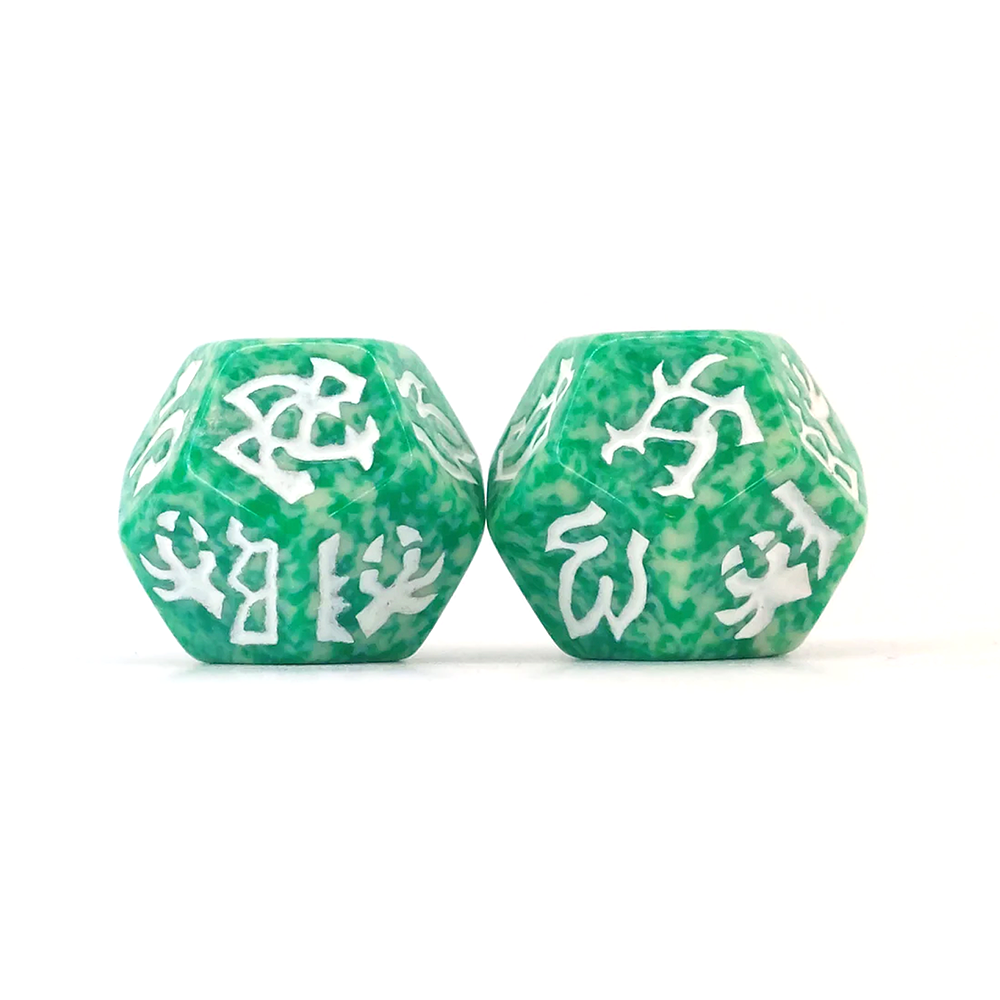 Ivory Hybrid Dragons (Pair)